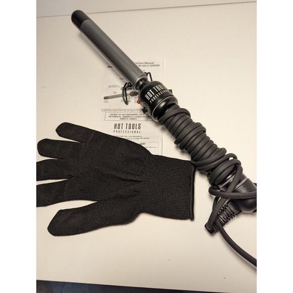 $65 Hot Tools Professional Nano ,Ceramic Curling Wand, 1" New No Box - Picture 1 of 8